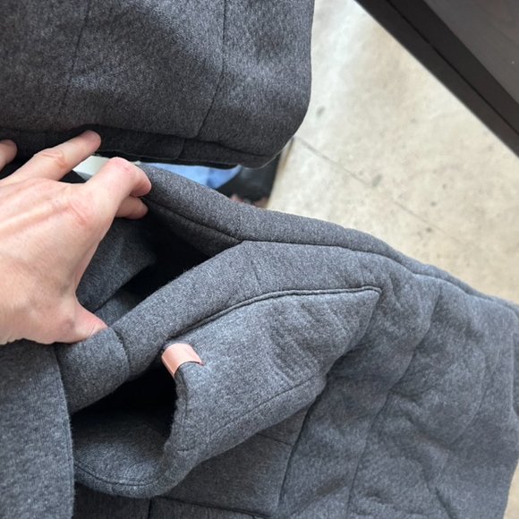 Lunya Restore Double Faced House Coat, Mercurial Grey - Picture 11 of 13